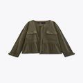 【ZARA】秋間近に着たい「ダークグリーンアイテム」4つ - ビューティーガール