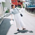 【新川優愛の夏コーデ着回し下旬編】甘さと辛さを半分ずつ“半サム”がちょうどいい！