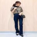 GUの「レトロ柄」ボリューム袖Tシャツが秋の着こなしに使える！ - ビューティーガール