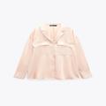 【ZARA】高見えする「サテンシャツ」4つ　羽織るだけでこなれコーデ完成 - ビューティーガー