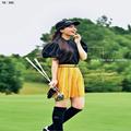 川口ゆりなが推すゴルフコーデ3選！ 原色映えのK-POP女子スタイル | ファッション（コーディ