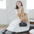 【今日のコーデ】予定ありの金曜日。甘いワンピース＋旬のジレで仕事もデートもOKコーデに