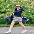 川口ゆりながナビするゴルフコーデ！ 『アー・ペー・セー』『ラルフ ローレン』など大人可