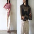 プチプラのみ！今秋シアートップスはこう着るのが正解！大人可愛い旬コーデ -