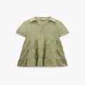【ZARA】カーキ×シャツがおしゃれなワンピース4選　周りと差がつく！ - ビューティーガール