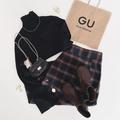 【GU】秋の主役は「チェックスカート」に決めた！人気のアイテムは？ - ビューティーガール