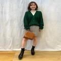 GU「メンズカーディガン」で細見えコーデ　ダボっと感が可愛い！ - ビューティーガール