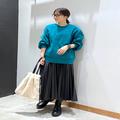 グローバルワークの「レザー見えスカート」で冬コーデを格上げ - ビューティーガール
