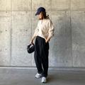 【ユニクロ】バズってる！「ハーフジップセーター」の着こなし術 - ビューティーガール