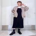 【グローバルワーク】着回し最強なキャミワンピースで冬コーデ - ビューティーガール