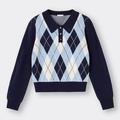 【GU】大人のモテ服「ネイビーセーター」が値下げ！これから使える4アイテム - ビューティ