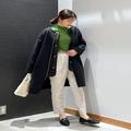 グローバルワークの「最強アウター」発見　人気の3WAYコート着こなしテク - ビューティーガ
