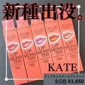KATE「リップモンスター」新作マットタイプ登場！5種全色スウォッチ - ビューティーガール