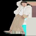 【毎日コーデ】ピュアな《白ファージャケット》を使ったメリハリコーデ - ビューティーガ