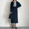 今冬のスカートは「タイト×長め」が大正解！はくだけで脚すーんっ♡大人女子のバランスコ