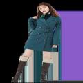 【毎日コーデ】〈Iライン〉を意識して細見え♡ ジャケットのワンピ風着こなし - ビューティ