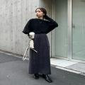 大人カジュアルは「黒ニット」で垢ぬける♡2022冬おしゃれさんのお手本コーディネート集