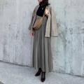 冬は「ロングワンピース」が圧倒的に使える！マネするだけで即垢抜ける♡お手本6style - ビ
