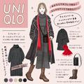 お正月太りはユニクロで解決♡ぽっこりお腹をお洒落に隠せる！体型カバーワンピコーデ