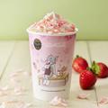 桜や苺がふんわり香るホワイトショコララテ＆ミルクティー！タリーズコーヒー×トムとジェ