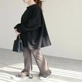大人のスウェットは「黒」一択！ラクチンなのにキレイめ、周りと差がつくお手本6style - ビ