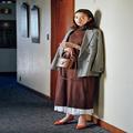 【今日のコーデ】ニットワンピースのマンネリ打破に＋ジャケット＋スカートのWレイヤード