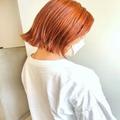 垢抜けるオレンジ系ヘアカラー特集【2023】ブリーチあり・なしで作るおしゃれな色 - ビュー