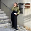 「黒ボトムス」で知的度アップ♡オン・オフきちんと見える！お手本コーディネート集 - ビ