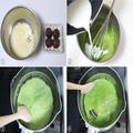 ダイソーの万能カヌレ型で作る♪あずきと抹茶のレアチーズケーキ - ビューティーガール