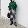冬のざっくりニットがかわいすぎる♡マネすれば即垢抜ける！バランスアップコーデ術 - ビ