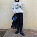 脱パジャマ見え！【タートル × ロゴスウェット】がオシャレ過ぎ - ビューティーガール