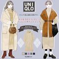 楽チンなのにちゃっかり着やせ♡ユニクロの優秀ワンピで！大人女子の冬デートコーデ - ビ