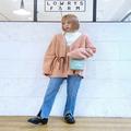 ふわっと質感が可愛いすぎ。ローリーズファームの女っぽ「メランジカーデ」 - ビューティ