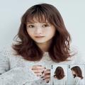 【春のヘアスタイル】ゆるふわくびれで小顔見え！ えらの目立ちも解消するセミロング | ビ