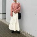 春はやっぱりピンクが気になる！ラフなのに女っぽ♡大人の春色ニットコーデ6style - ビュー