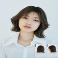 【春ヘアスタイル】ベース型に似合うローラインくびれボブ。丸みと女っぽさを演出 | ビュ