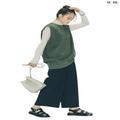 【春コーデ7選】パンツで大人の可愛げを体現！ 今年らしいトップスとのバランスは？ | ファ