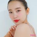 中野明海さんの春メイク。NOTゴージャス”な赤みメイクが今の気分！ | ビューティーガール