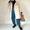 春アウターはやっぱりトレンチコート！大人可愛いおしゃれさんたちの最旬コーデ7style - ビ
