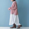 1枚でも羽織りでも使える！今の時期「シャツワンピ」がちょうどいい♡おしゃれさんの旬コ