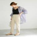 大人は「透けアイテム」をこう着るべし！即今っぽくなる！シアーシャツコーデ6style - ビュ