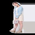 【毎日コーデ】淡いブルーで爽やかに♡ 春のおでかけに最適な透明感コーデ - ビューティー