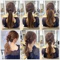 今すぐ真似しよ！【簡単ヘアアレンジ】楽ちんなのに垢抜ける「ポニーテールアレンジ」が