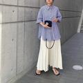 2023夏「ストライプシャツ」のおしゃれな着こなし方って…？オトナの正解♡垢抜けコーデ術