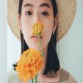 【夏メイク】DIDIONのゴールドのグリッターで目尻にアクセントを！ |