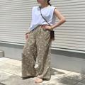 夏はゆったり「ラクちんパンツ」がはきたい！手抜きに見えない大人のおしゃカワコーデ