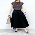 もっと早く知りたかった！グローバルワークの「黒スカート」が予想以上に使える♡厳選ア